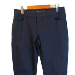 JENNIFER Lopez Embellished Dark Navy Jeans Sz 8